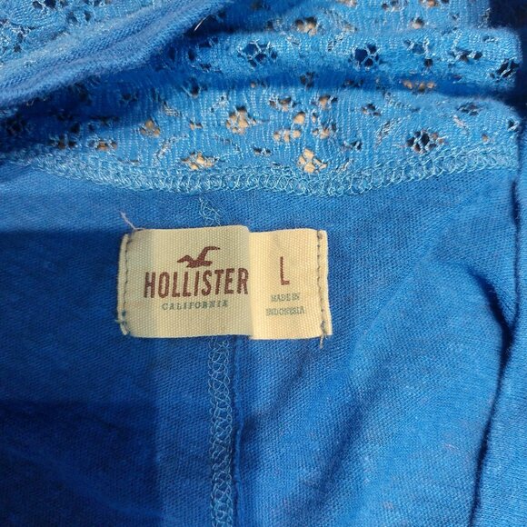 Hollister Long Sleeve Henley T-shirt - Picture 4 of 5